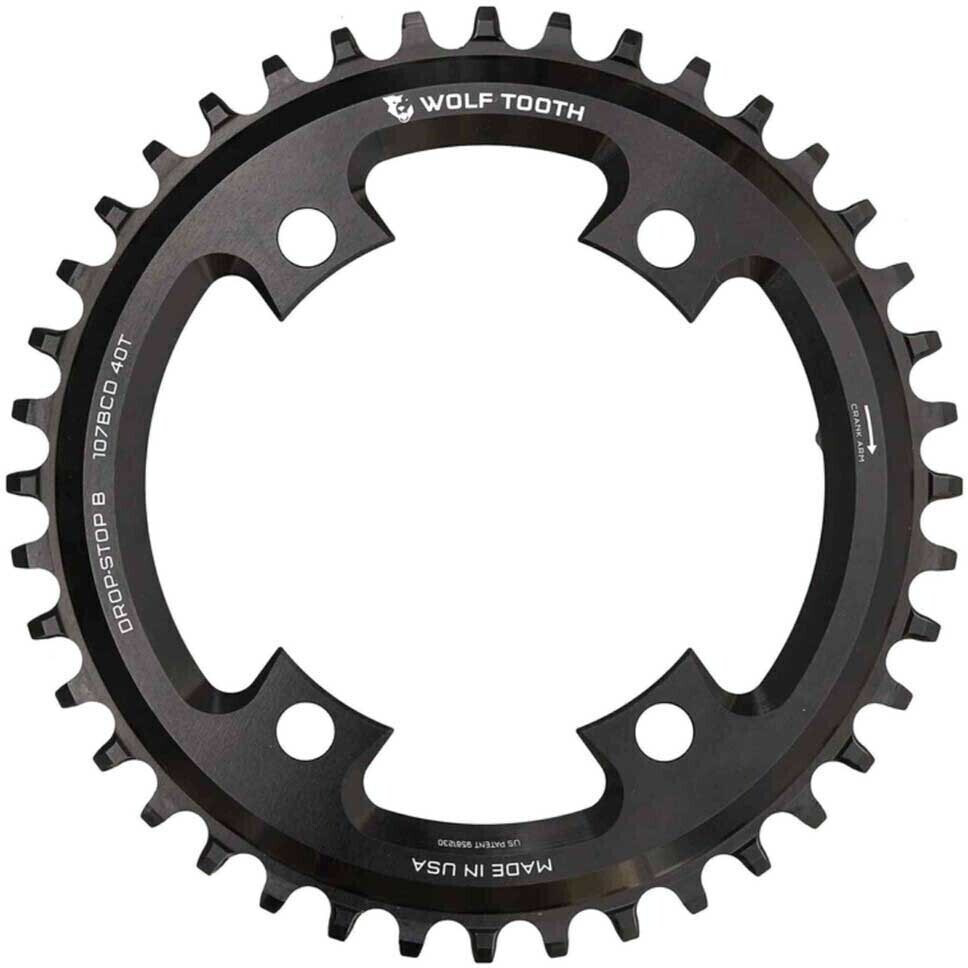 Wolf Tooth Components 107 Bcd Chainring Black (38)