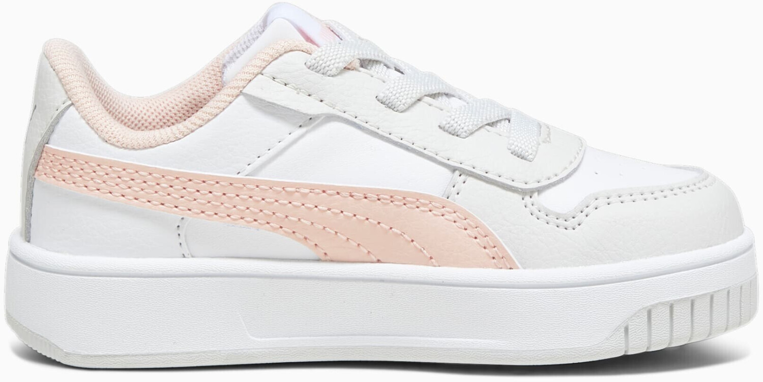 Puma Carina Street Jr (393846) White/Rose Dust/Feather Gray