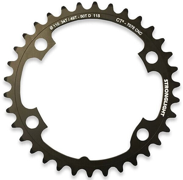 Stronglight Ct2 Durace Di2 110 Bcd Chainring