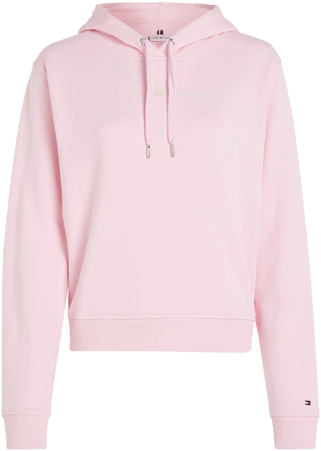Tommy Hilfiger Signature Frosted Logo Hoody (WW0WW38856) pastel pink