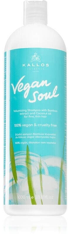 Photos - Hair Product Kallos Vegan Soul Volumizing Shampoo  (1000ml)