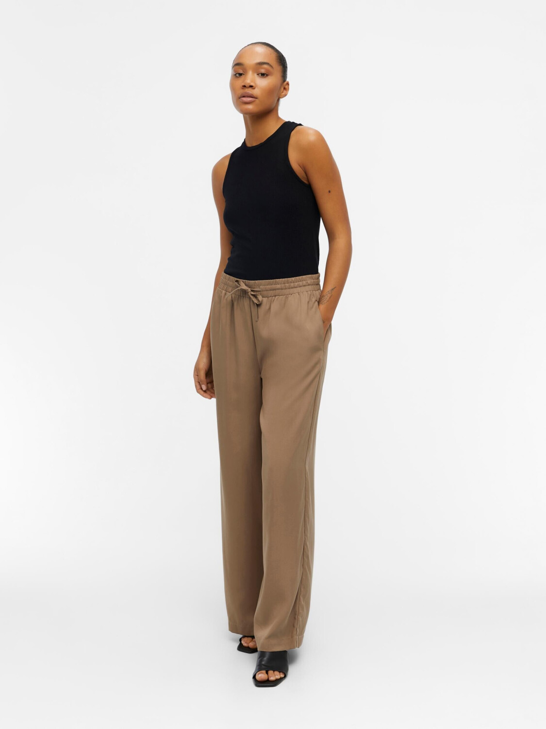 OBJECT OBJTILDA TALULA LONG PANT NOOS (23040665-4100353) fossil ab 