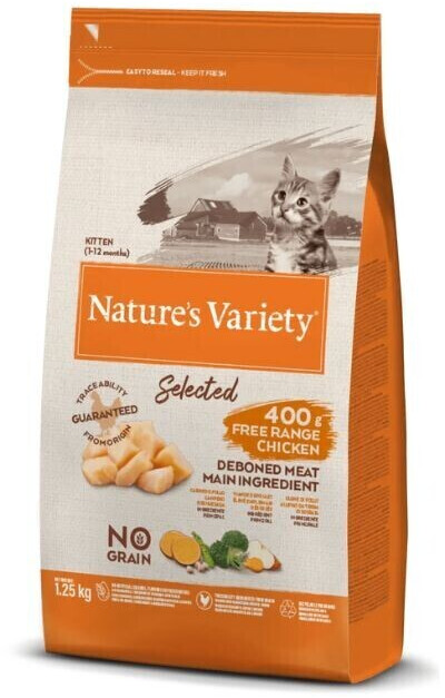 Photos - Cat Food Natures Variety Nature's Variety Nature's Variety Selected Grain Free Kitten Free Range Ch 