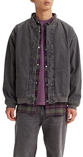 Levi denim hotsell bomber jacket
