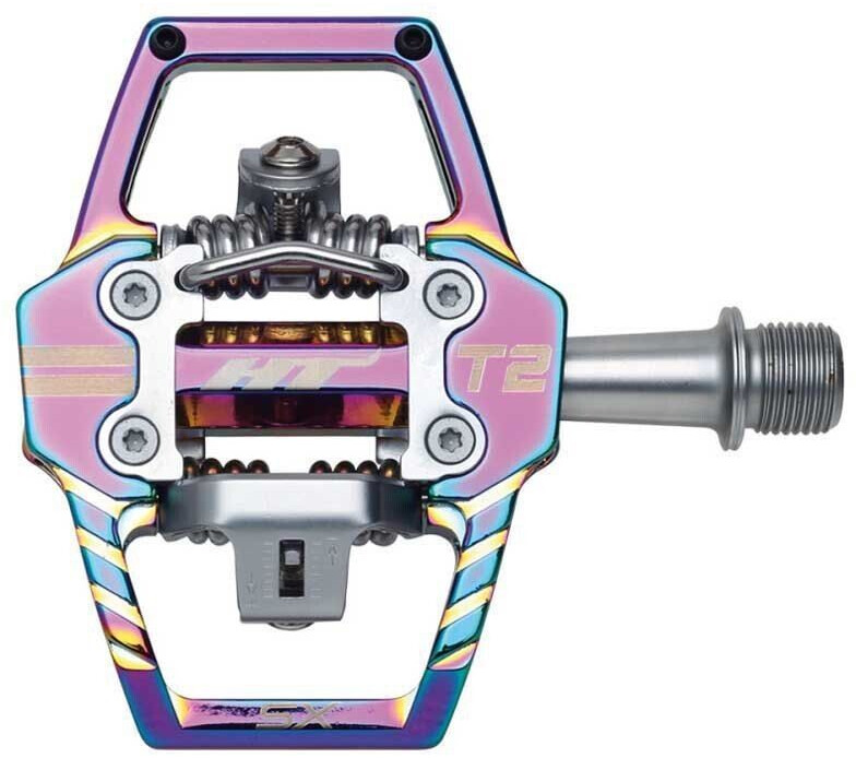 Ht-Components T2 Pedals pink/silber