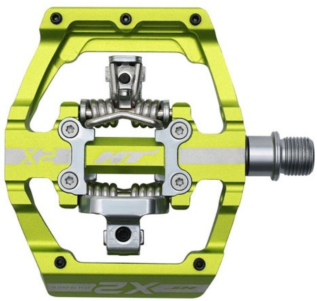 Ht-Components X2 Downhill Pedale grün