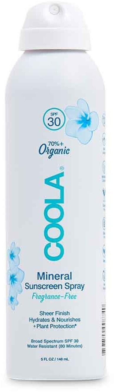 Coola Sun Protection Mineral Body Spray Fagrance-Free (148ml)