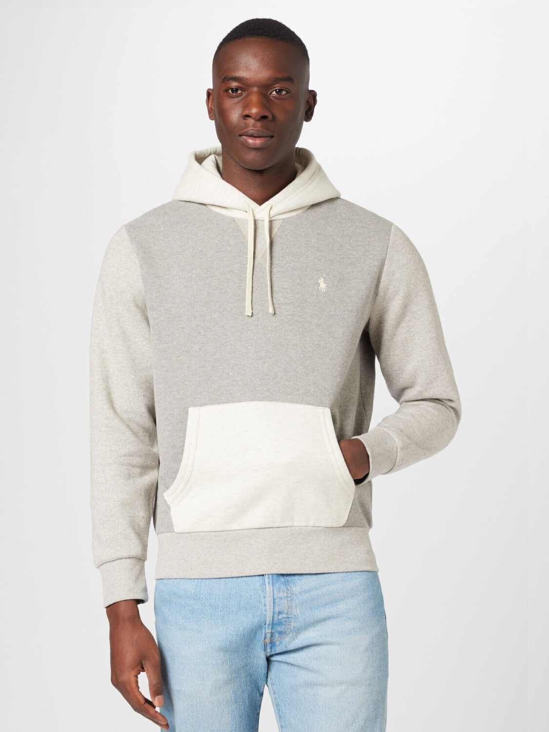 Polo ralph lauren sweatshirt best sale grey