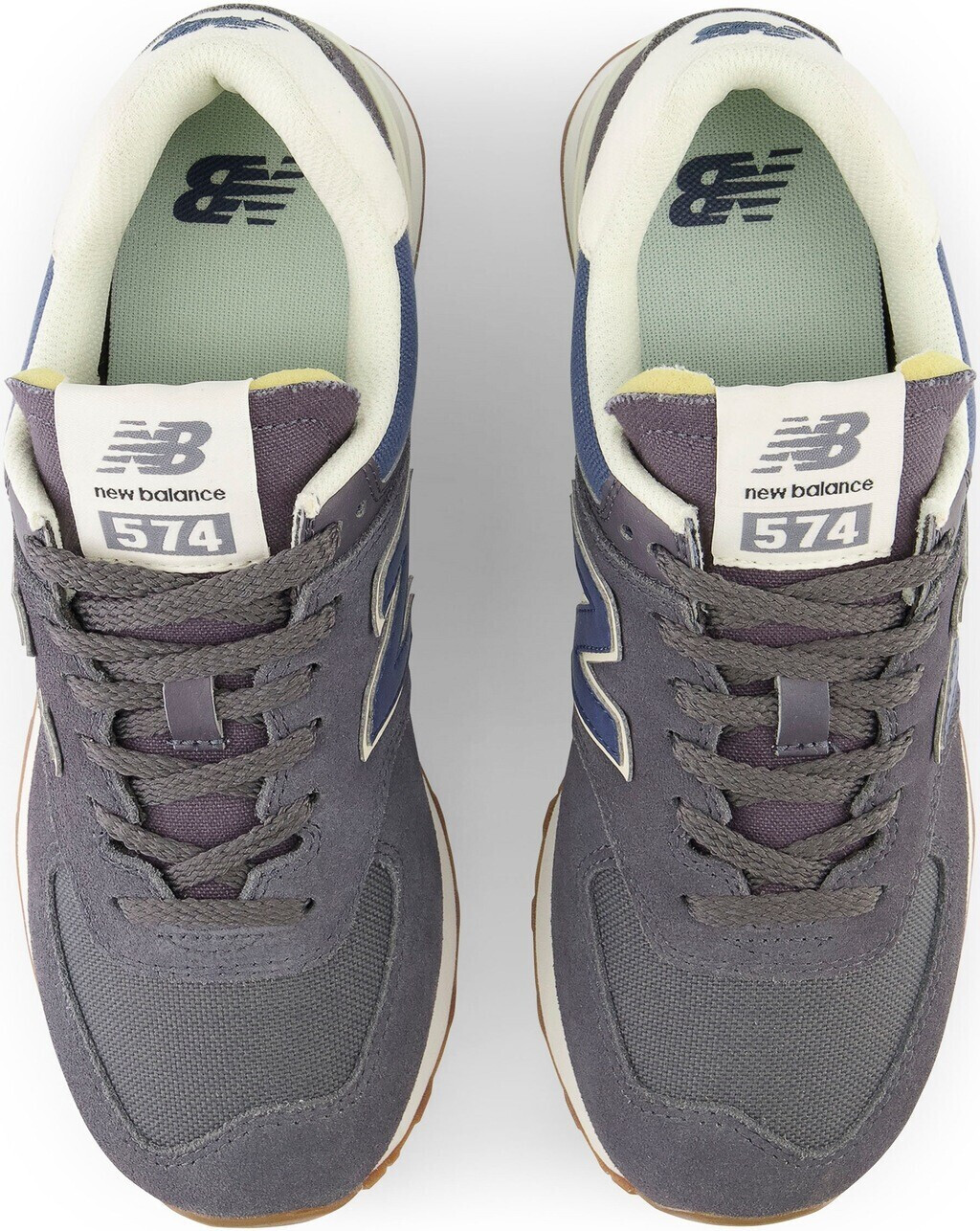 Buy New Balance WL574 Women magnet vintage indigo angora from