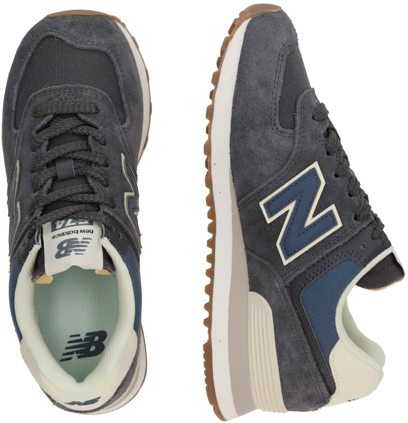 New Balance WL574 Women magnet vintage indigo angora au