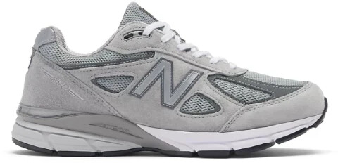 Buy New Balance Made in USA 990v4 Core grey/silver (U990GR4) from