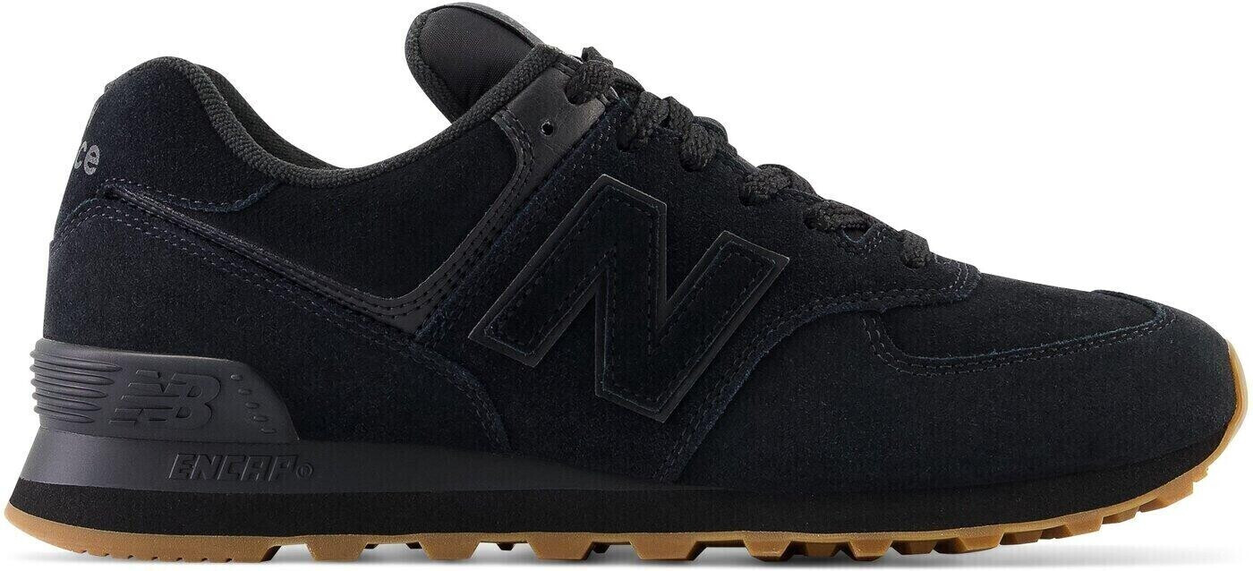 New balance 574 all black top