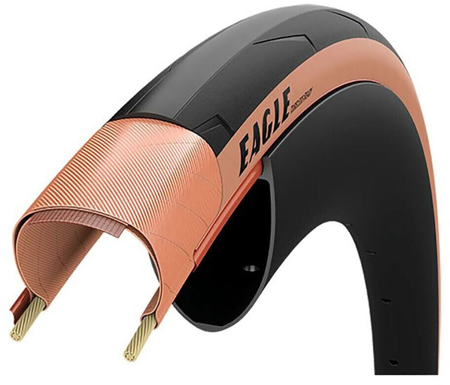 Goodyear Eagle Tubeless Road Golden 700 / 25 black/brown