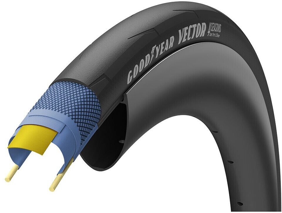Goodyear Vector 4seasons Foldable Road black 700C / 25