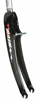 Massi Carbon Curved Integrate 1 1/8´´ Ciclocross Road Fork black 28´´ - 700 / Rigid