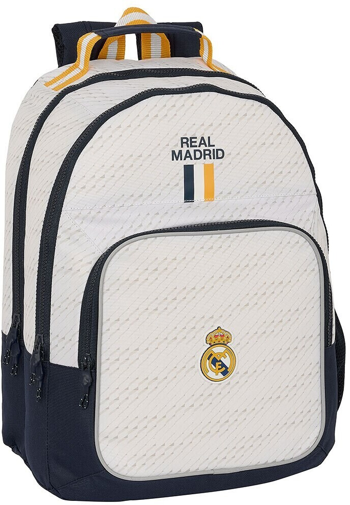 Safta 1st Equipment Real Madrid 23/24 Double Backpack white