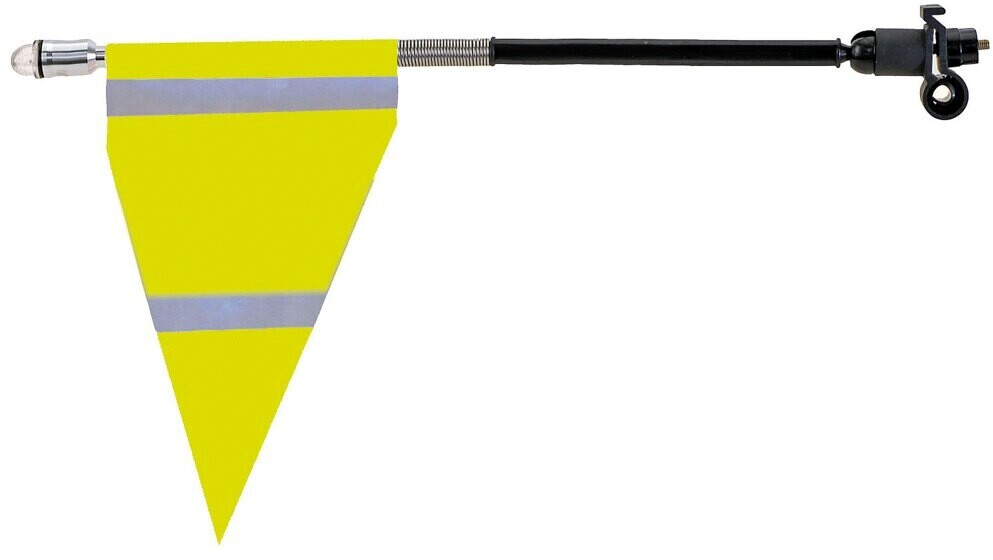 M-Wave Safety flagpoles long (120970) Yellow black
