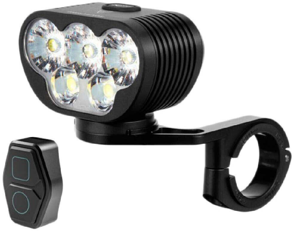 Magicshine Monteer 8000s Galaxy V2 Remote version Front Light (MSLUMO8000V2) Black 8000 Lumens