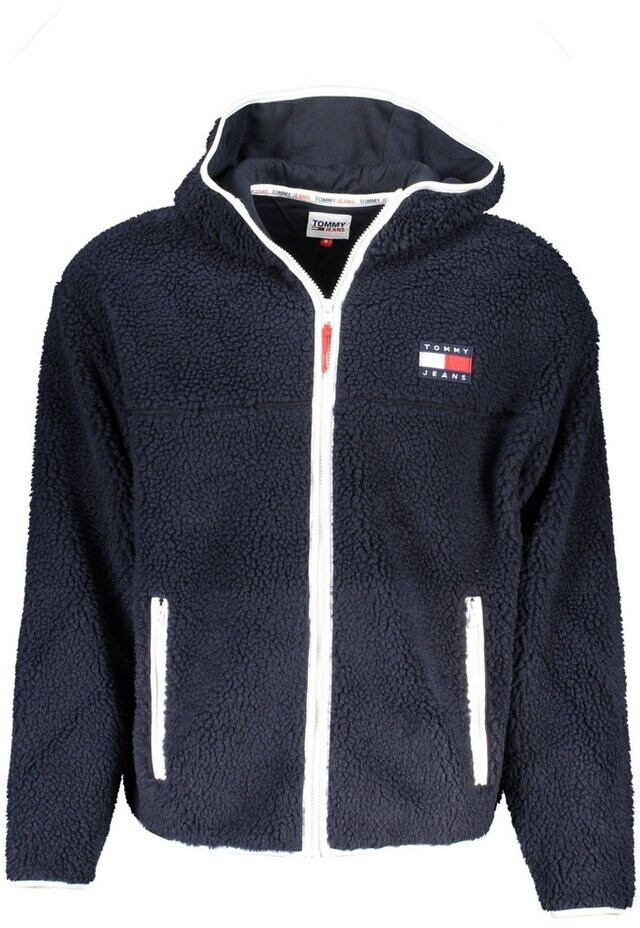 Tommy Hilfiger TJM Sherpa Zip Thru Hoodie (DM0DM15509) desert sky ab ...