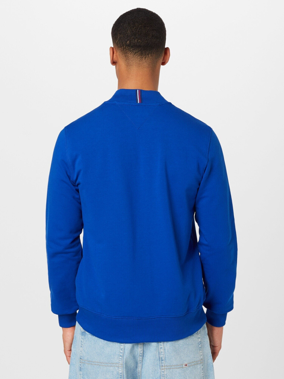 Tommy Hilfiger 1985 Collection Baseball Collar Zip-Thru Sweatshirt (MW0MW32356) ultra blue