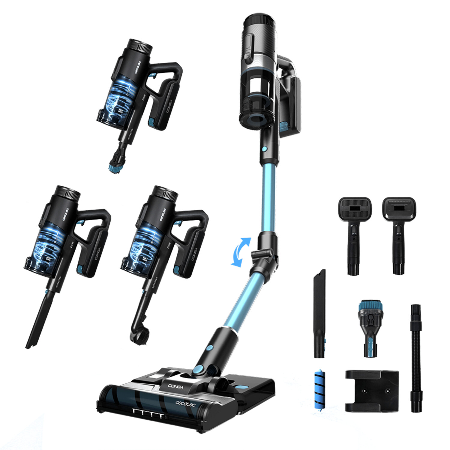 Cecotec Conga Rockstar 1500 Ray Ergowet Animal