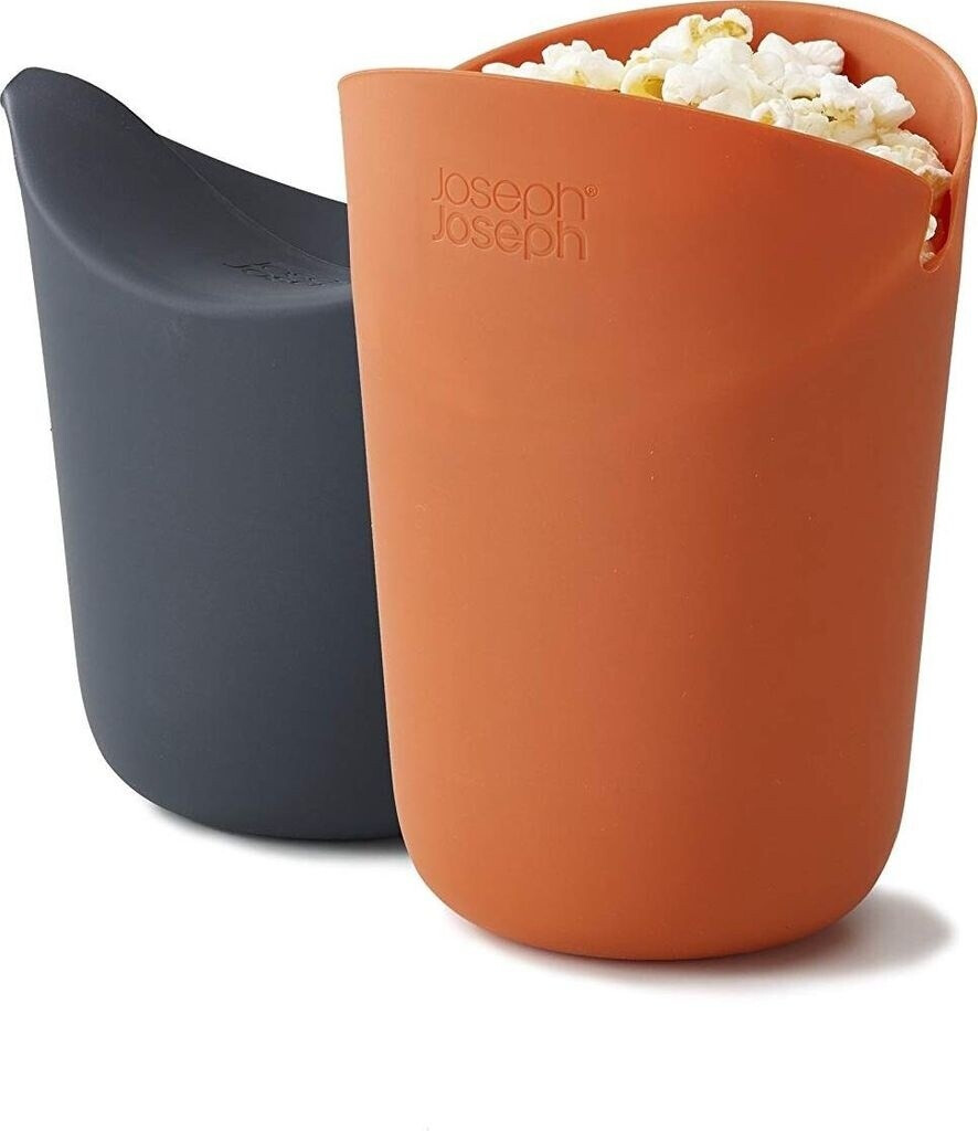 Joseph Joseph M-Cuisine Popcorn-Maker Set of 2 orange/gray