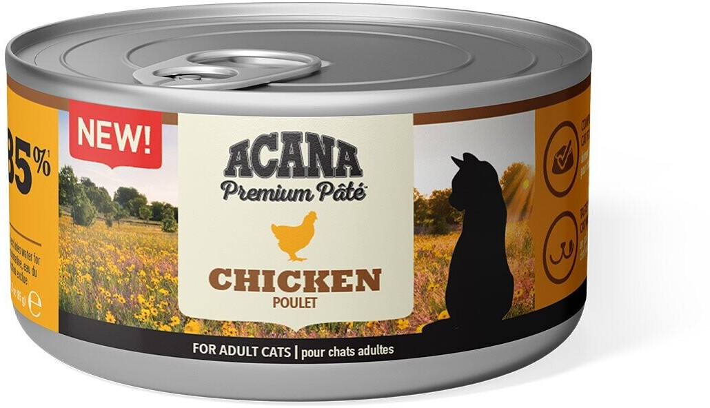 ACANA Hundefutter Chicken & Greens – 2 Kg, Getreidefrei Mit Frischem Hühnchen, Linsen & Gemüse