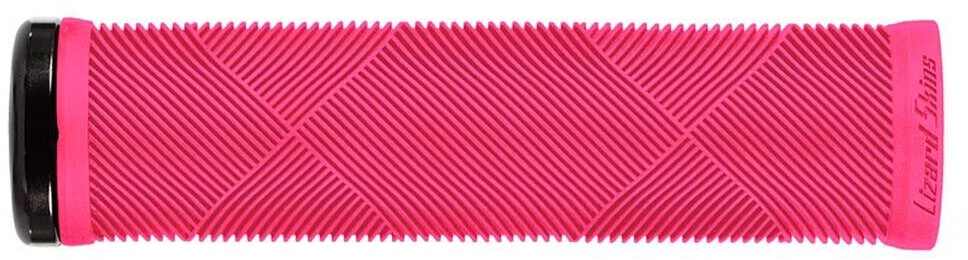 Lizard Skins Single Sided Lock On Strata Grips Pink 135 mm