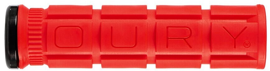 Lizard Skins Oury V2 Grips With Lock Rings Red