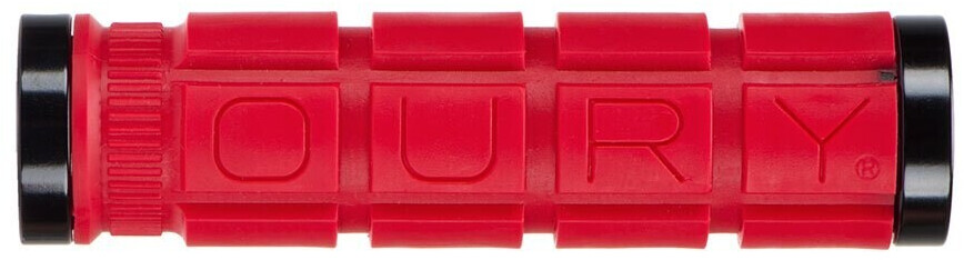 Lizard Skins Oury Grips With Lock Rings Red 127 mm