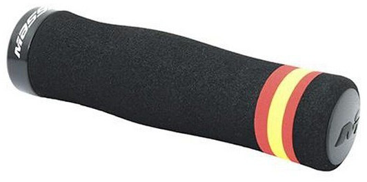 Massi Spanish Flag Handlebar Grips Black