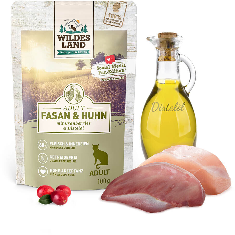 Wildes Land Pâtée pour chat 100g Wildes Land Pâtée pour chat 100g
