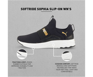 Black slip on pumas outlet