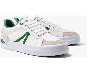 Lacoste shoes deals white and green