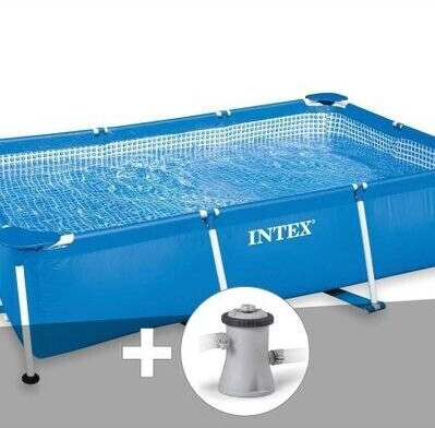 Intex Rectangulaire (260 x 160 x 065 cm) + Epurateur 125 cm³/h (28271NP-EPU)