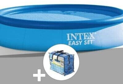 Intex Easy set (366 x 76 cm) + bâche à bulles (28132NP-BAB)