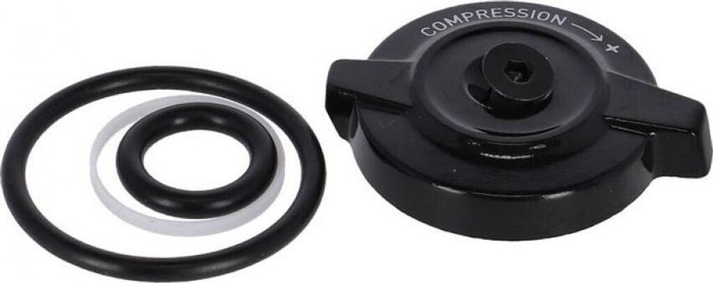 RockShox Crown Lyrik Base D1+/pike Base C1+ 2023+ Fork Compression Damper Knob Kit Silber