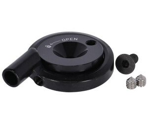 RockShox Compression Damper Knob Remote 10 Mm Kit For Sid 32-35 Mm Base C1 Schwarz