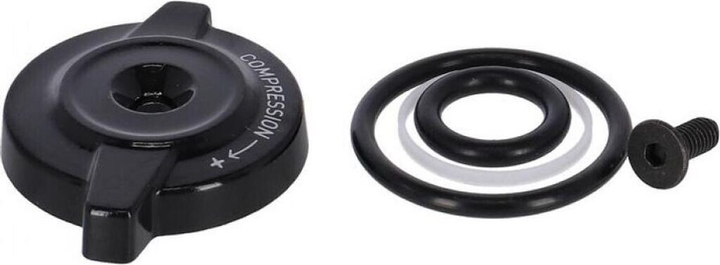 RockShox Compression Damper Knob Kit For Sid 32-35 Mm Base C1 Schwarz