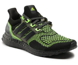 Adidas ultra boost core black  core black  glow green best sale