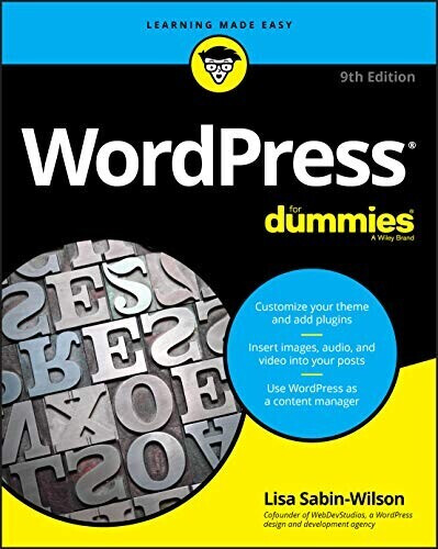 WordPress For Dummies (For Dummies (Computer/Tech)) (Lisa Sabin-Wilson) (ISBN: 9781119696971)