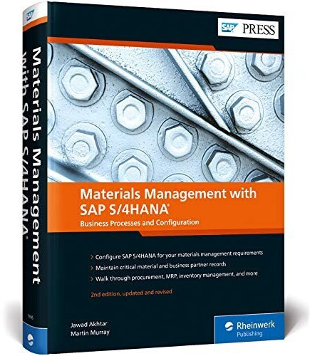 MATERIALS MGMT W/SAP S/4HANA R (Jawad Akhtar) (ISBN: 9781493219957)