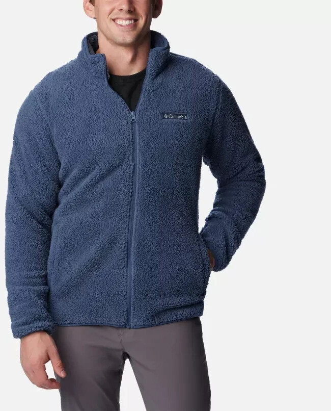 Columbia Herren Rugged Ridge Fleecejacke | High Pile Mit Full-Zip | Nachhaltig Aus Recycelten Materialien