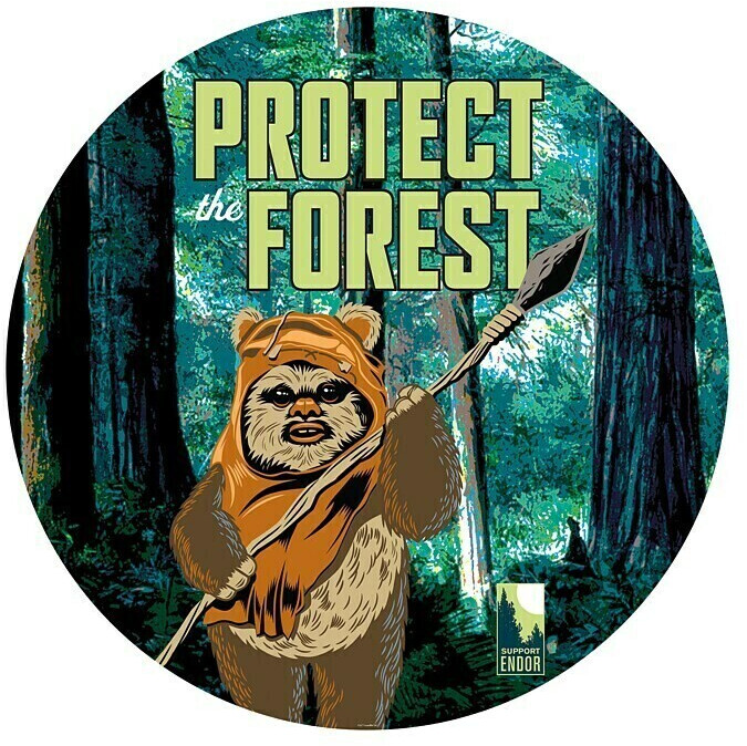 Komar round Forest (128 cm)