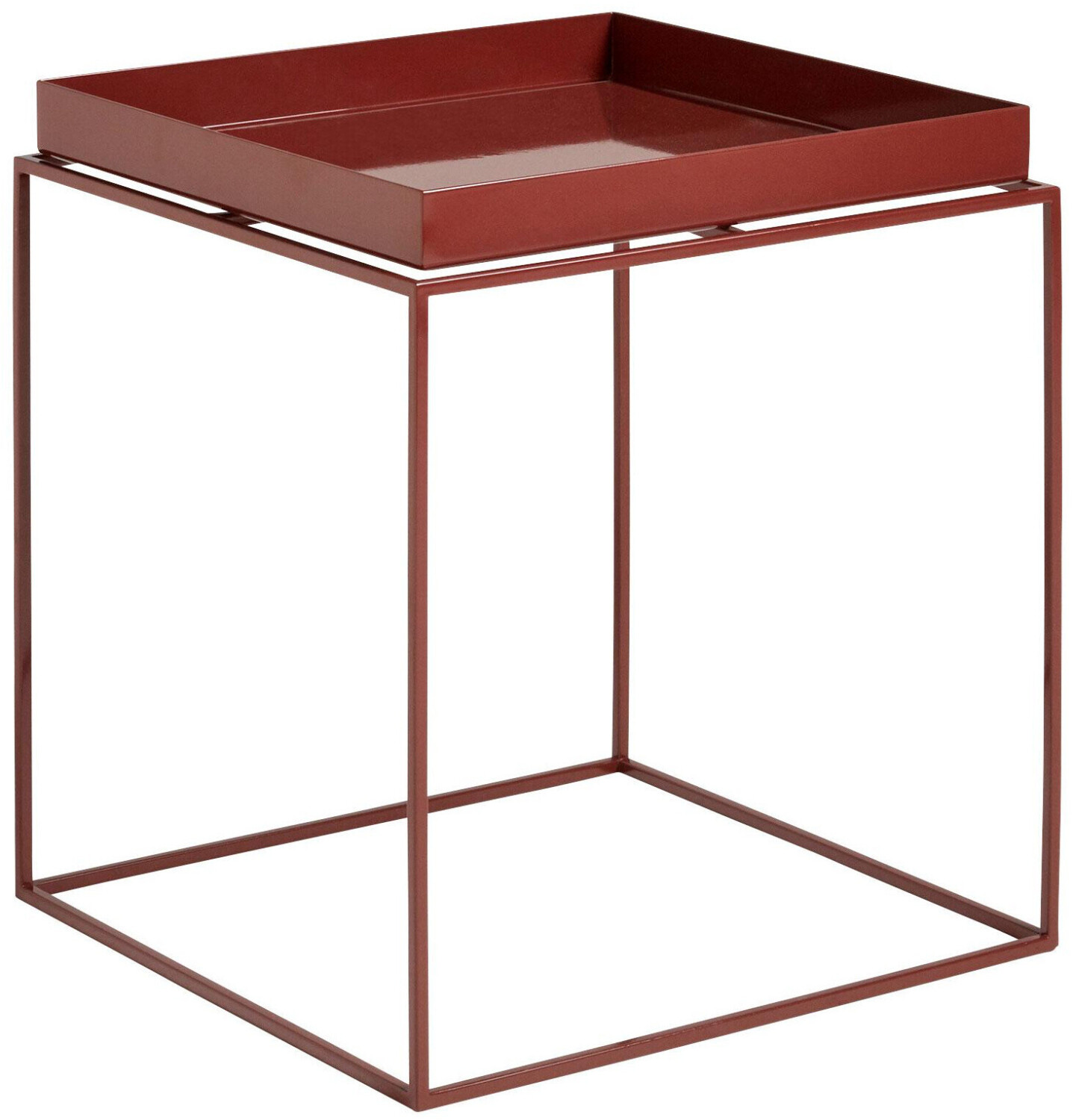 HAY Tray Table (40 x 40 cm)dark brown Chocolate