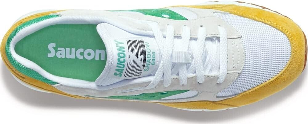 Saucony Shadow 6000 white yellow green ab 79 00 Preisvergleich bei idealo