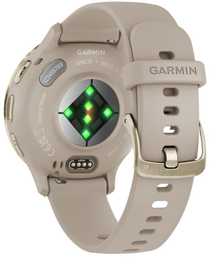 Garmin Venu 3S French Gray/Softgold SilikonArmband ab 379,00 € (Februar 2025 Preise