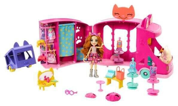 Buy Mattel Enchantimals Glam Party Fashion Truck Playset from