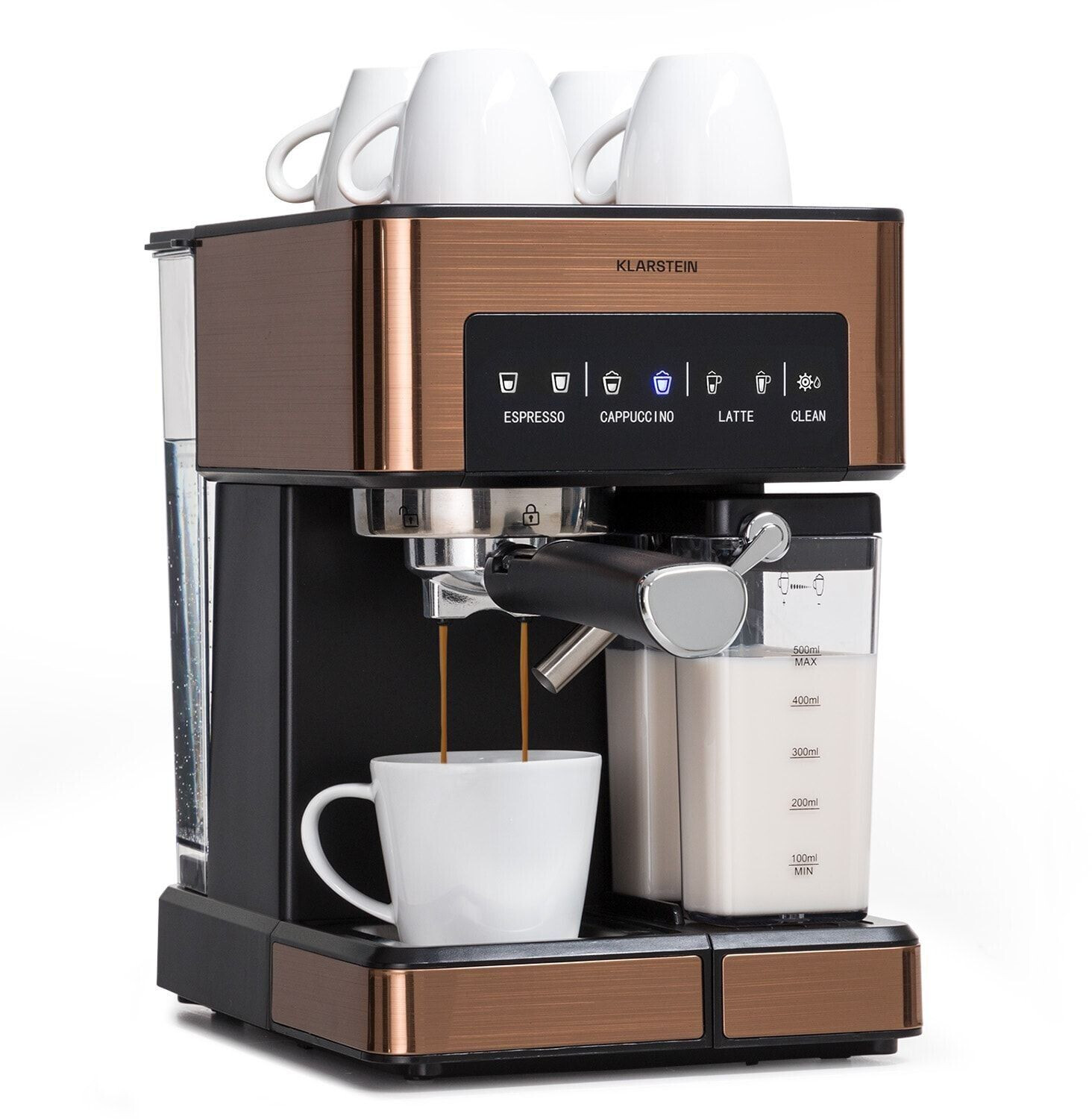 Klarstein Arabica Comfort silver copper metallic