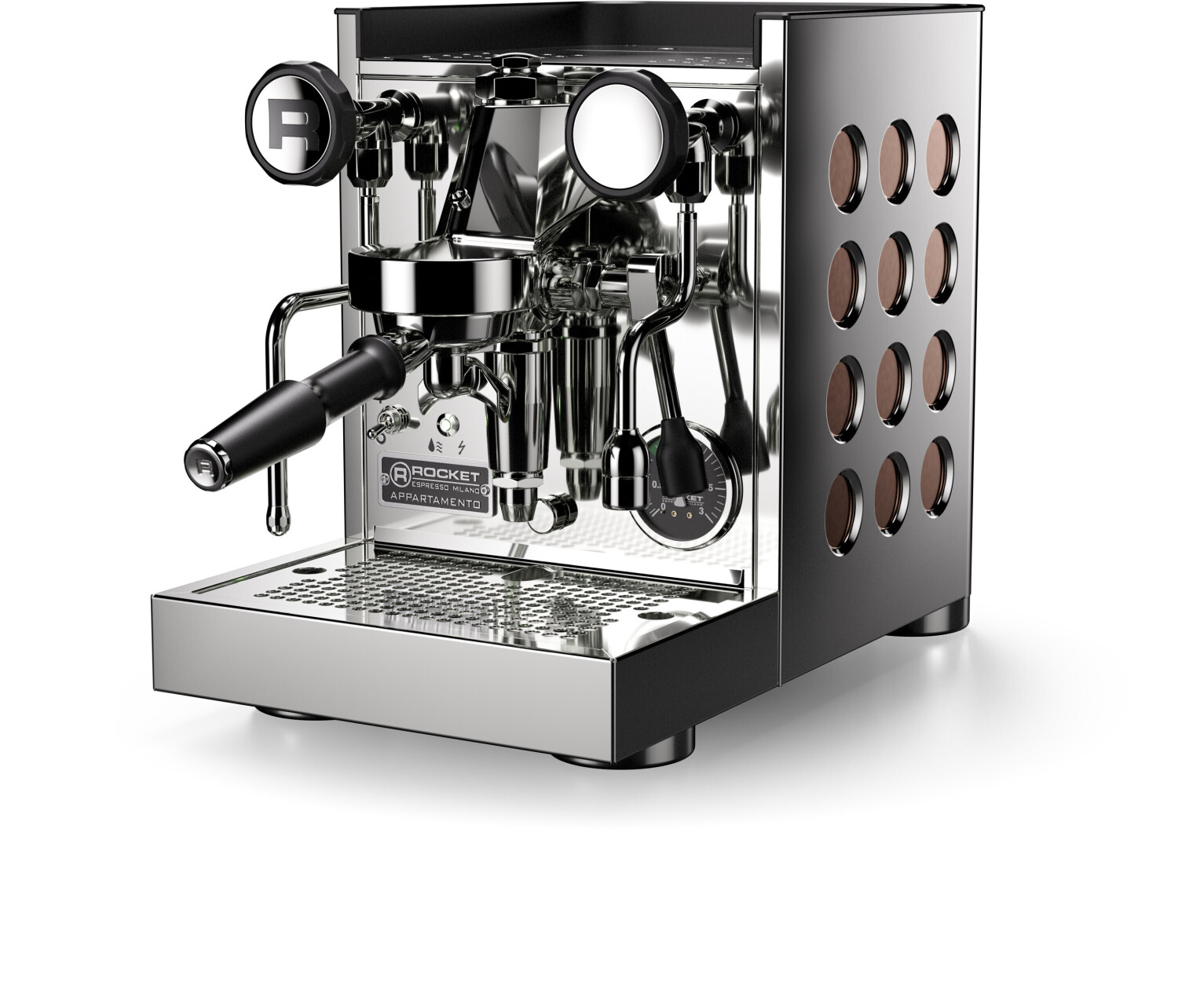 Rocket Espresso Appartamento TCA inox copper